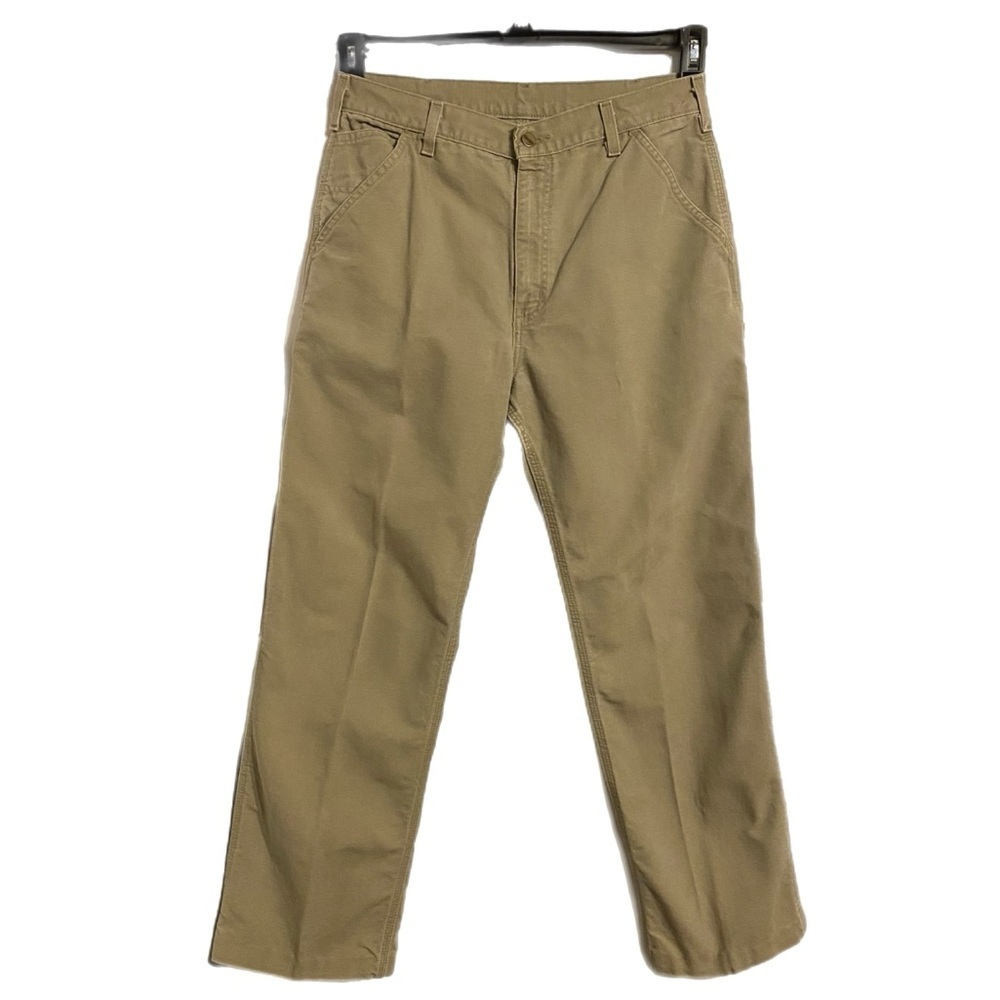 Carhartt Khaki Utility Carpenter Pants Men’s Army Green 32x34